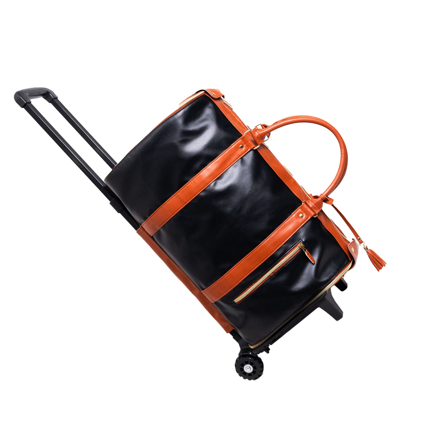 Amazirhub Foldable Garment Travel Bag with Wheels