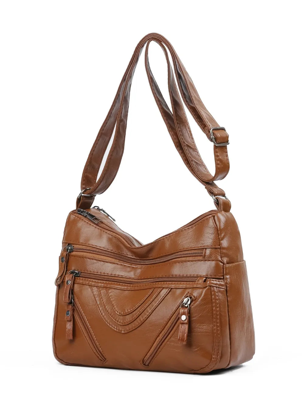 Sac bandoulière multi-compartiments