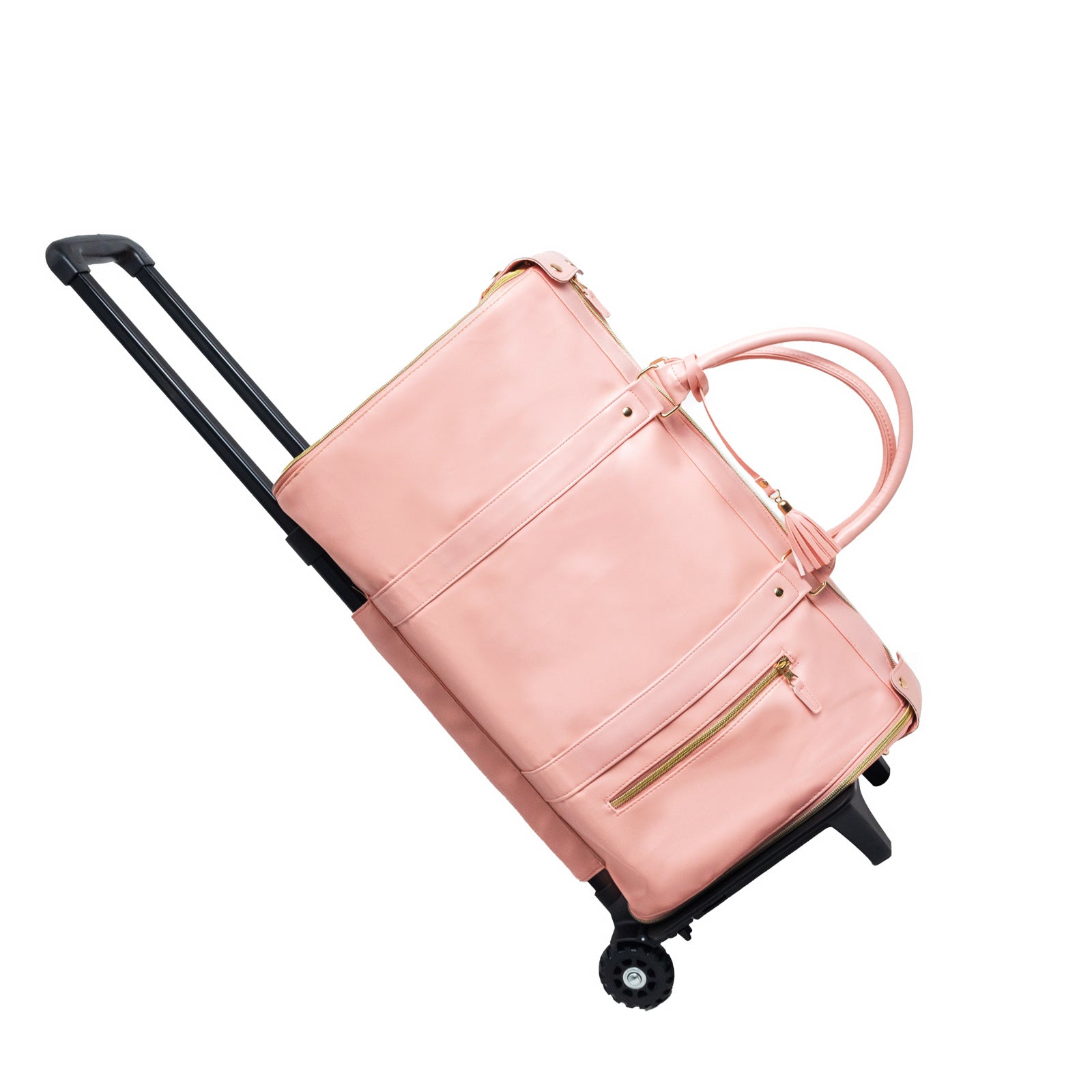 Amazirhub Foldable Garment Travel Bag with Wheels