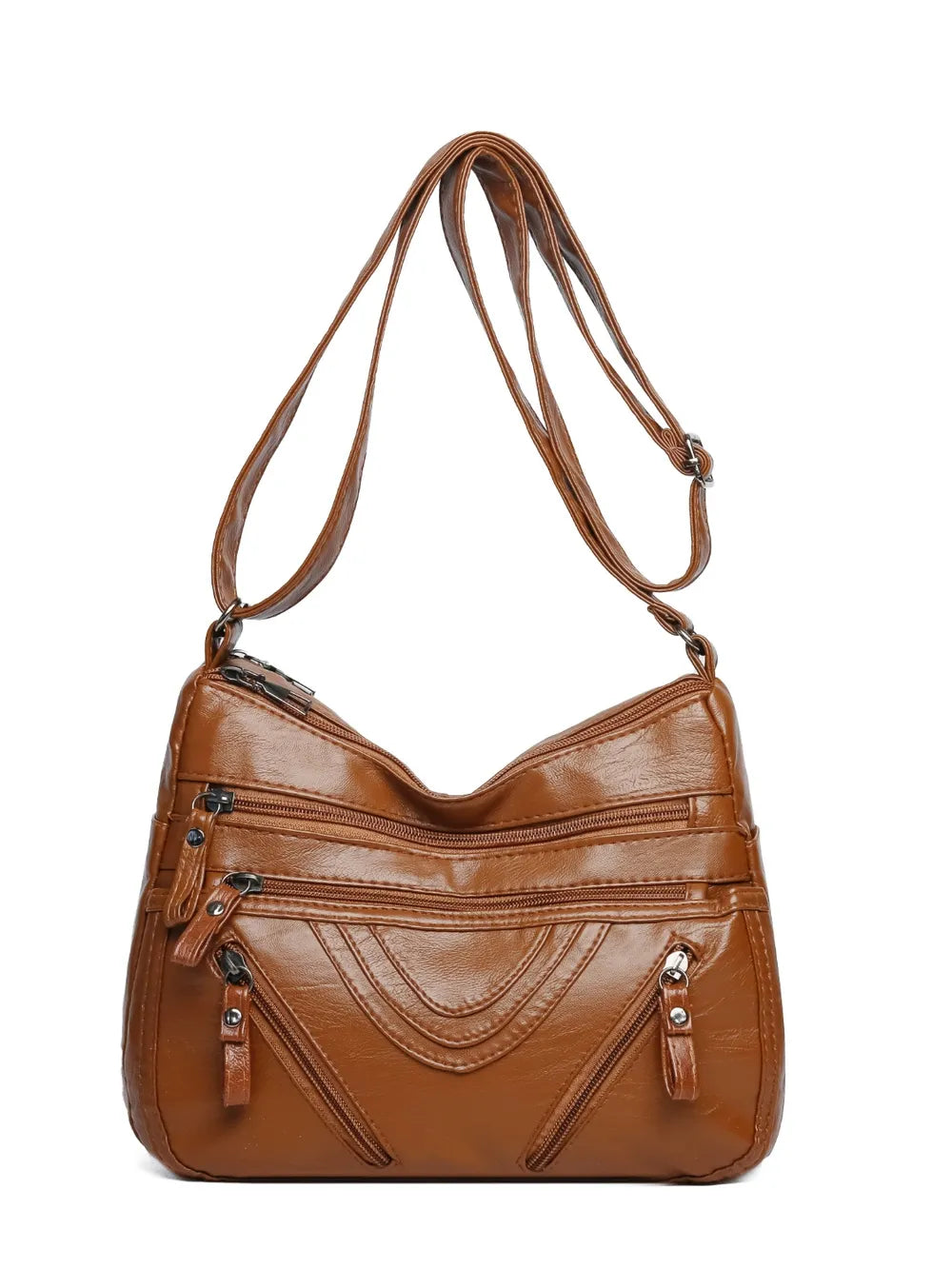 Multi-Compartment Crossbody Bag