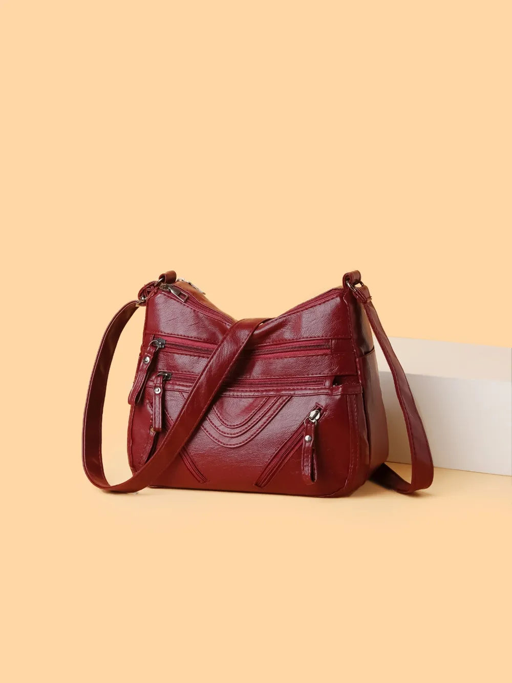 Sac bandoulière multi-compartiments