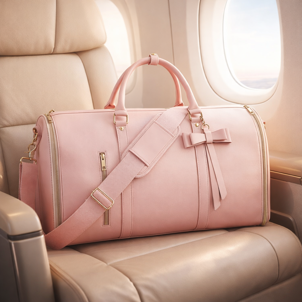 Amazirhub Travel Bag 2.0 – Sac de voyage pour femmes avec compartiment à chaussures, qui ne froisse pas les vêtements
