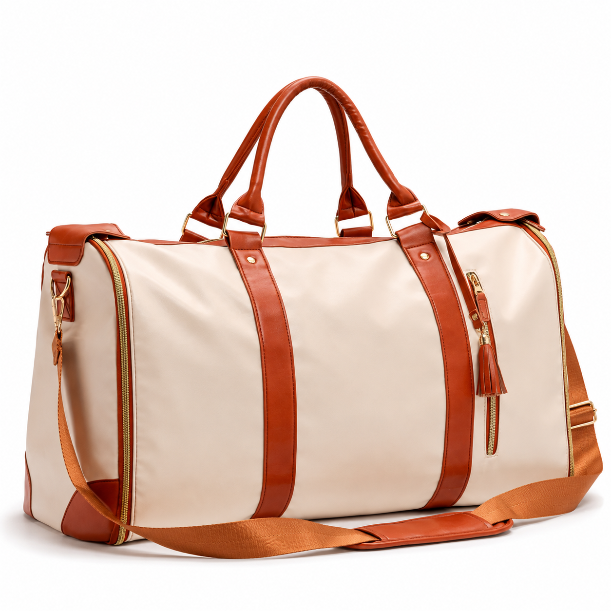 Amazirhub Foldable Garment Travel Bag with Wheels