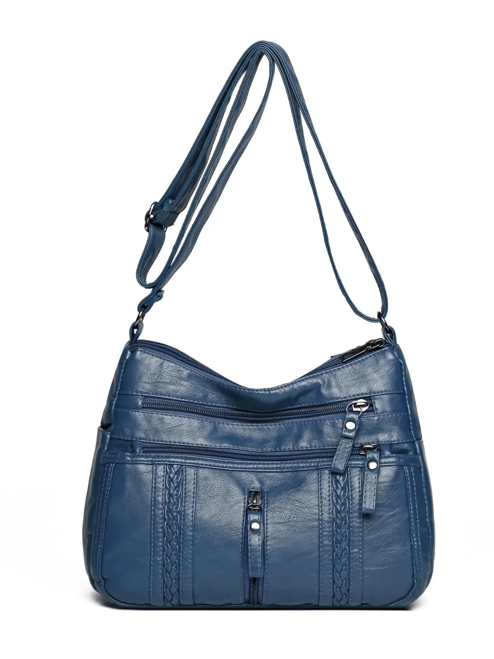 Sac porté épaule en cuir à bandoulière réglable