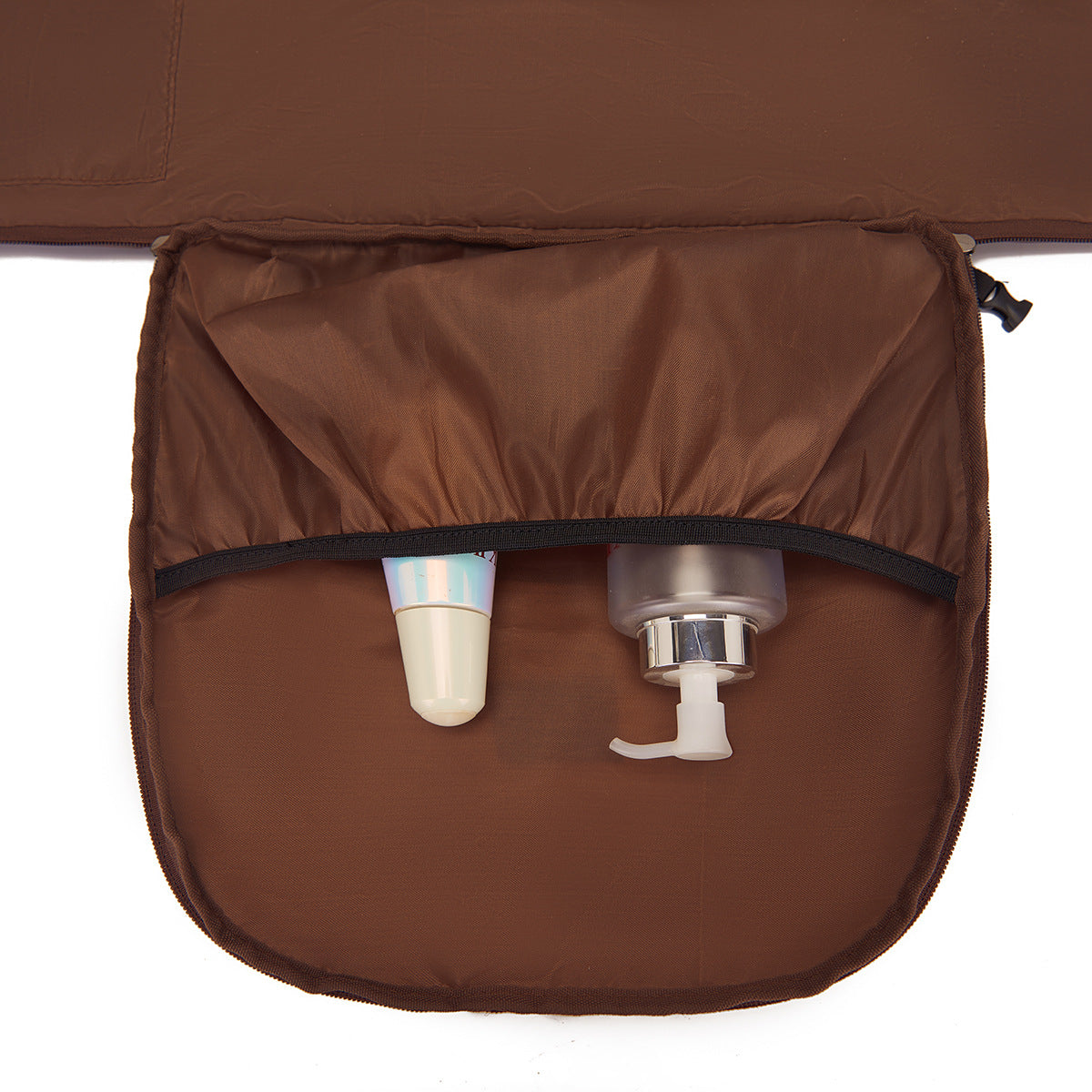 Travel Clothes Bag PU Leather Garment Duffel – Carry-On Suit Clothing Bag, Dress Clothes Bag & Weekend Duffel for Men Women