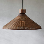 Silva Retro Design LED Pendant Light Rattan Living Room/Restaurant/Hotel