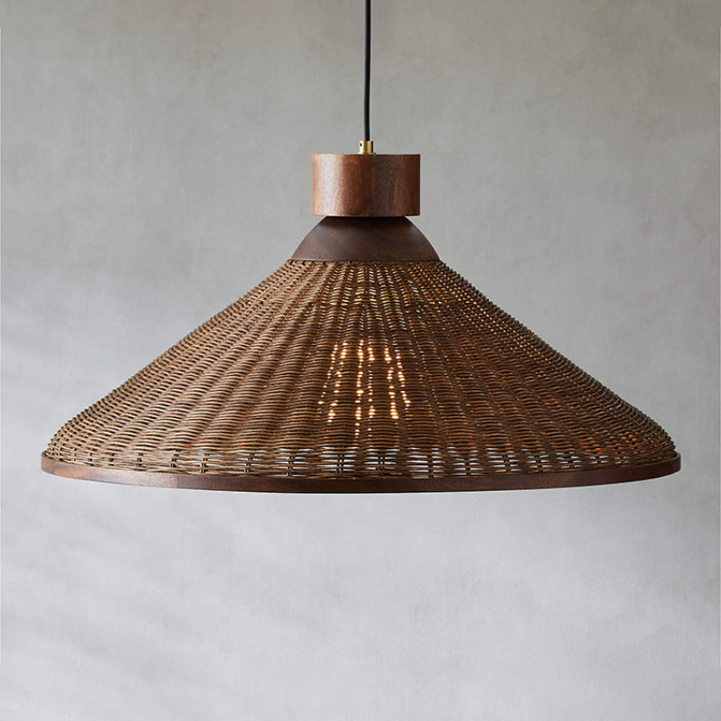 Silva Retro Design LED Pendant Light Rattan Living Room/Restaurant/Hotel