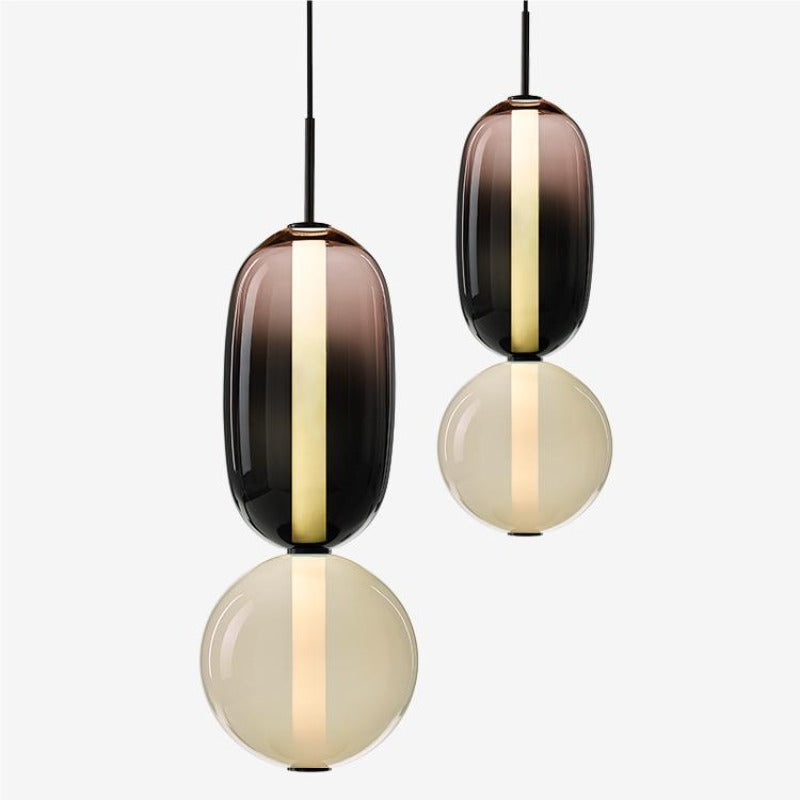 Syro Pendant Light Candied Glass