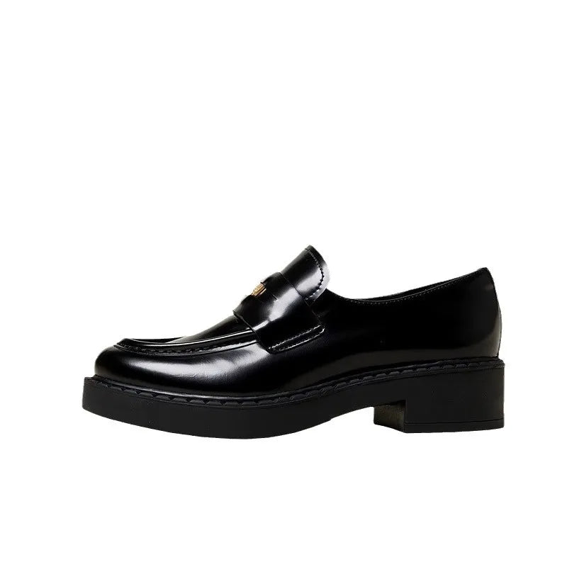 Women's Block Heel Loafers