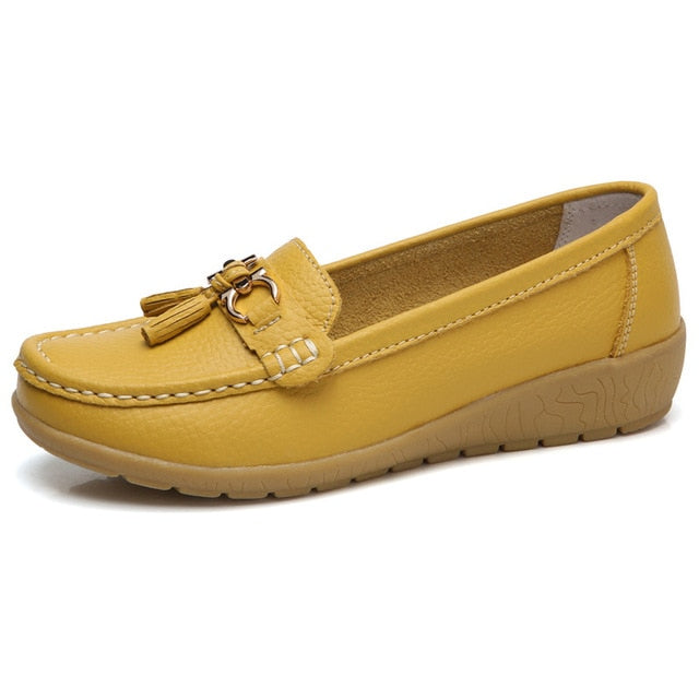 Elina |  Genuine Leather Orthopedic Loafers