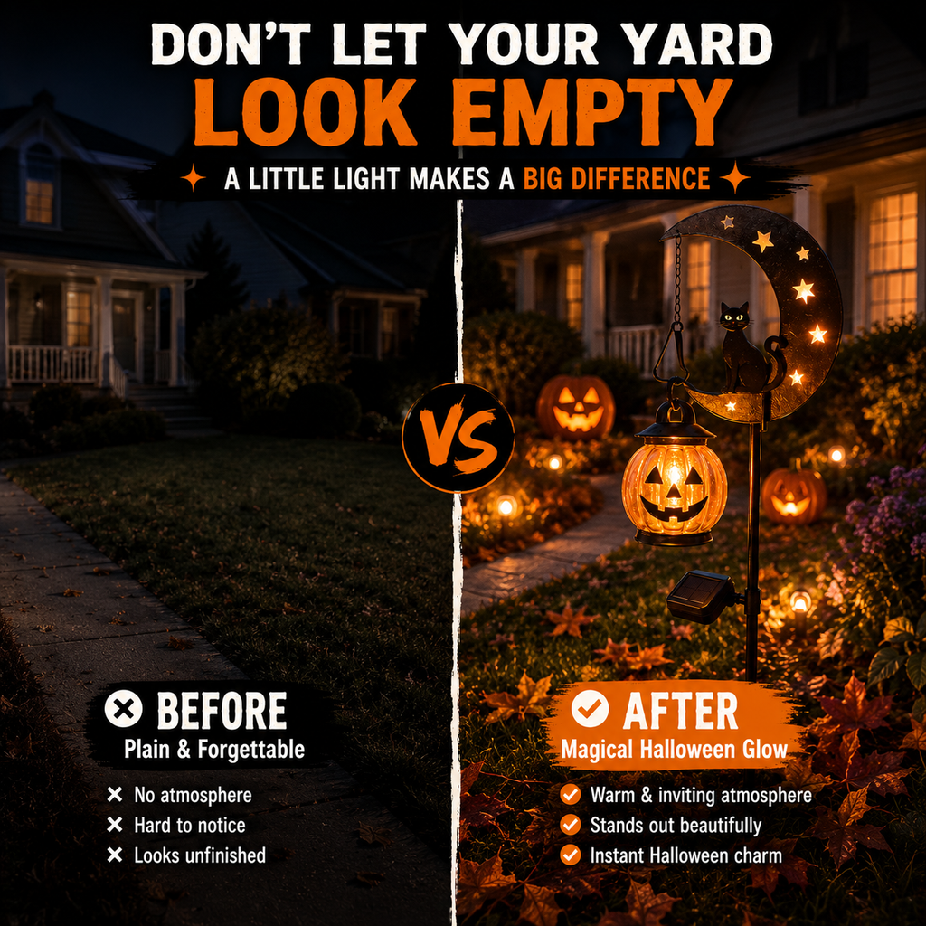 Solar Halloween Garden Light