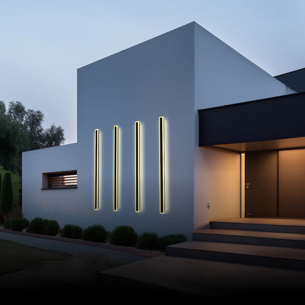 Vynn Modern Linear Outdoor Wall Lamp