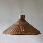 Silva Retro Design LED Pendant Light Rattan Living Room/Restaurant/Hotel