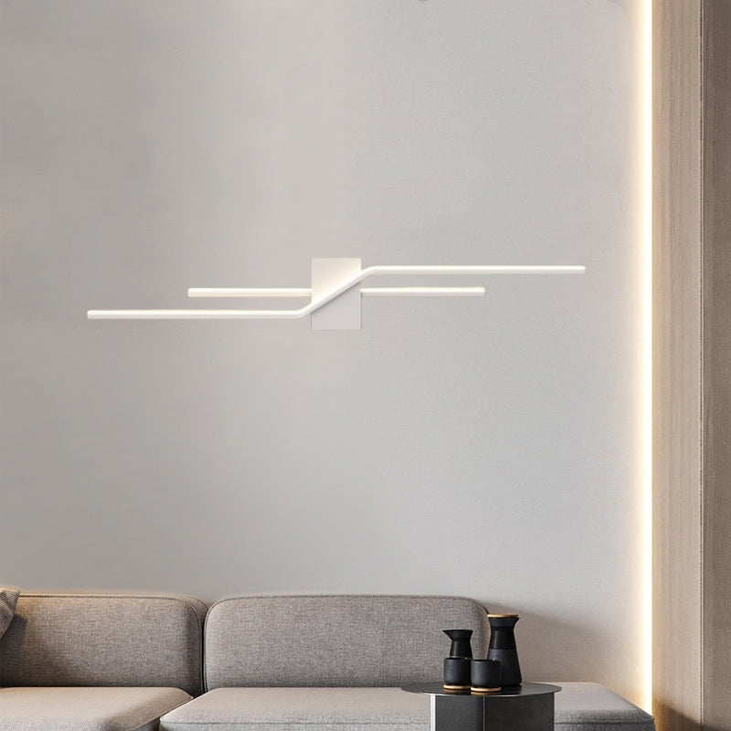 Arisha Modern Minimalist Linear Metal Vanity Wall Light