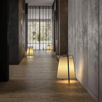 Ritta Modern Minimalist Fabric Floor Lamp, S/L
