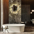 Kristy Water Ripple Mirror Wall Lamp – Elegant Reflective Lighting