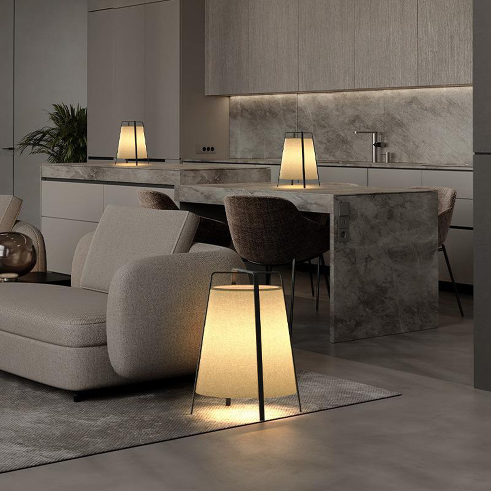 Ritta Modern Minimalist Fabric Floor Lamp, S/L