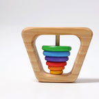 Grimm's Rainbow Rattle Pyramid