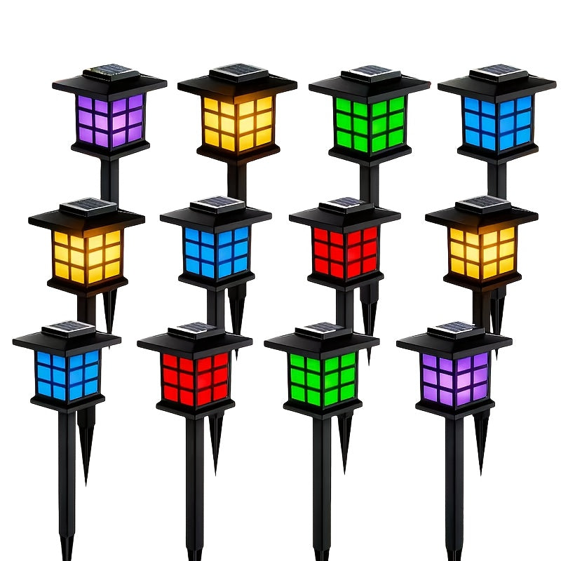 Solar Pathway Lights Waterproof Auto On-Off LED Outdoor Garden Patio IP44 — 6, 12 & 24-Pack