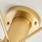 Silva Modern Simple Flush Mount Ceiling Light, 6/8/10 Heads