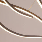 Arisha Modern Wave Pendant Light, 2 Colour