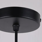 June Globe Glass Pendant Light, Amber/Smoky Grey