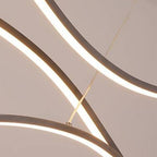 Arisha Modern Wave Pendant Light, 2 Colour