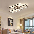 Arisha Rectangular Flush Mount Ceiling Light, 2 Colour