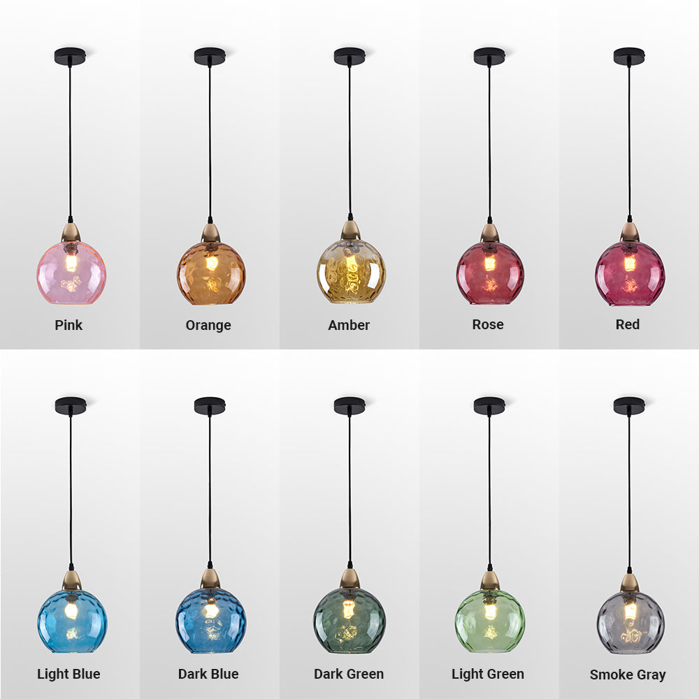 Water Ripple Glass Pendant Lights