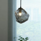 Lava Glass Pendant Light, 4 Colour
