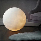 Mira Modern Decorative Dream Floor Lamp, Moon Globe, Resin, Bedroom