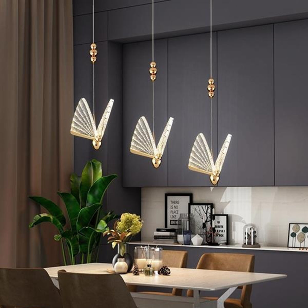 Modern Butterfly Chandelier Table & Floor Lamp, 4 Styles