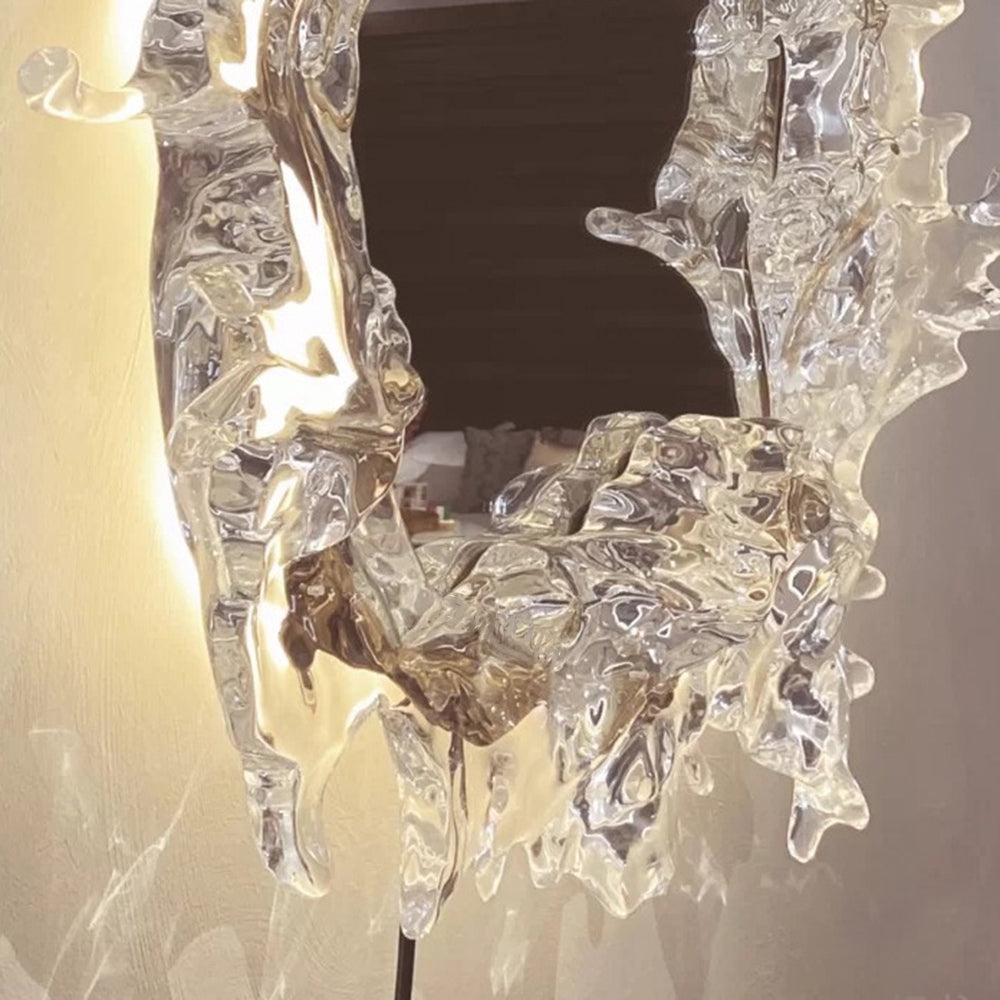 Kristy Water Ripple Mirror Wall Lamp – Elegant Reflective Lighting