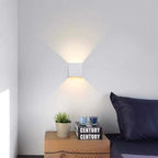 Nexu Modern Square LED Outdoor Wall Lamp – Adjustable Design