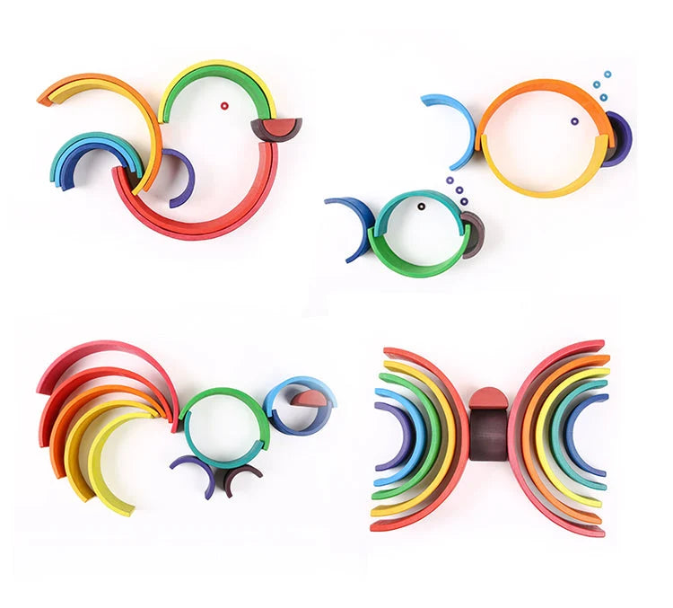 Grimm's Rainbow Large 12 pieces