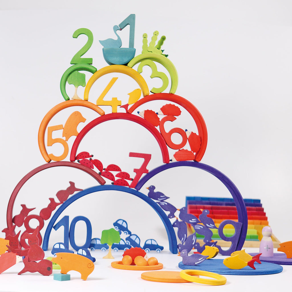 Grimm's Counting Rainbow 10 pieces