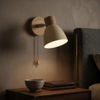 Nordic wood wall sconce dimensions