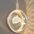 Kristy Morden Spherical Metal Pendant Light, Gold