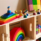 Grimm's Large Rainbow Stacker Bundle - Rainbow Stacking toy