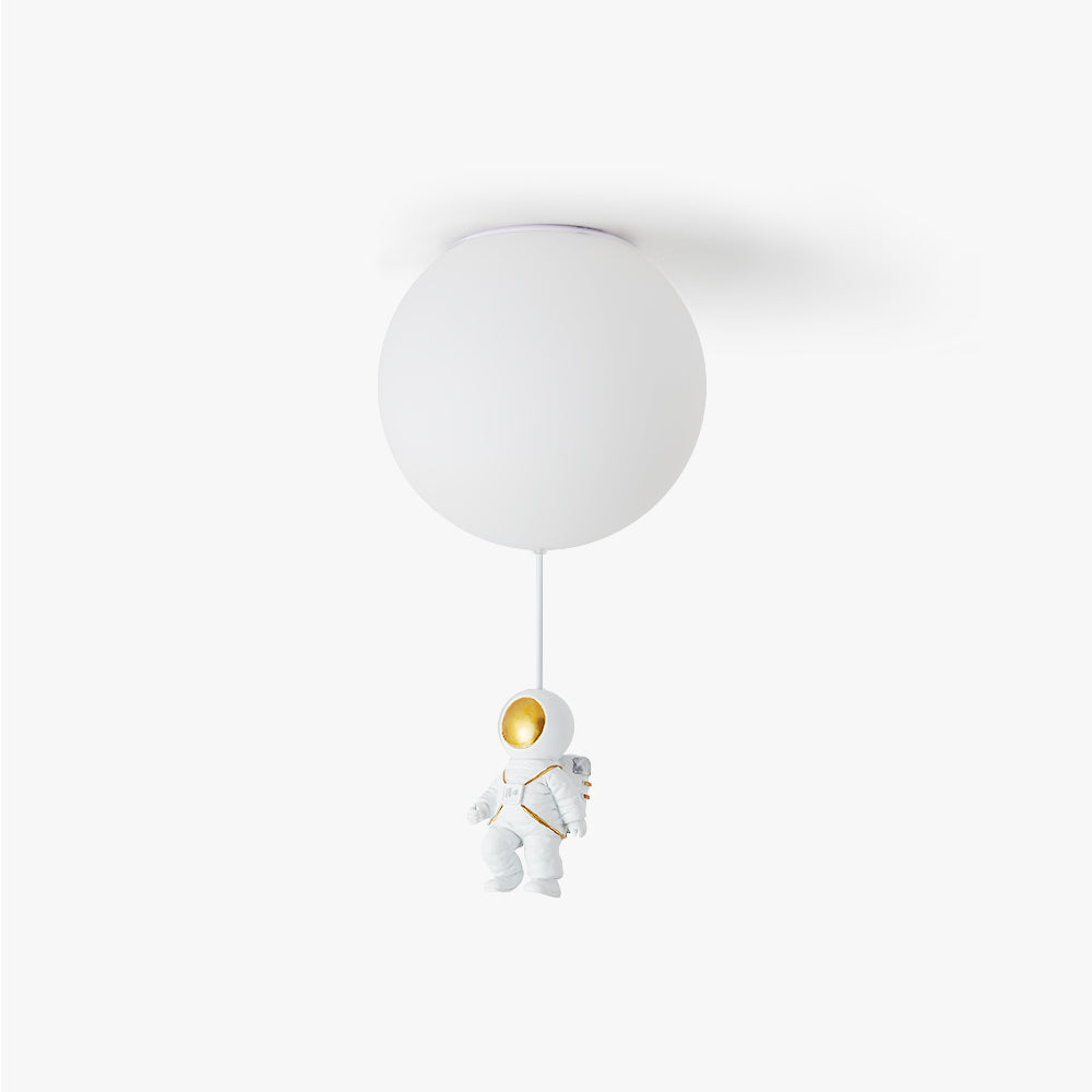 Aria Astronaut Balloon Flush Mount Ceiling Light, L 20/25/30/35cm
