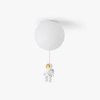 Aria Astronaut Balloon Flush Mount Ceiling Light, L 20/25/30/35cm