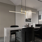 Prym Pendant Light Modern Linear Dining Room