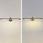 Tiffany Black Adjustable Reading Spotlight Wall Lamp – Metal & Wood Design