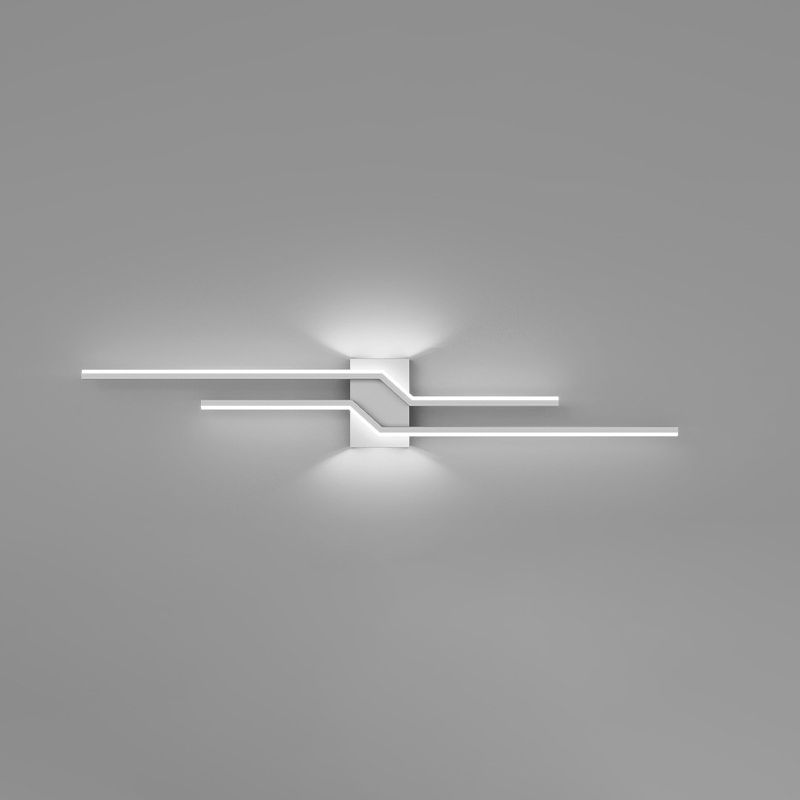 Arisha Modern Minimalist Linear Metal Vanity Wall Light