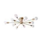 Valentina Modern Globe Bubble Flush Mount Ceiling Light