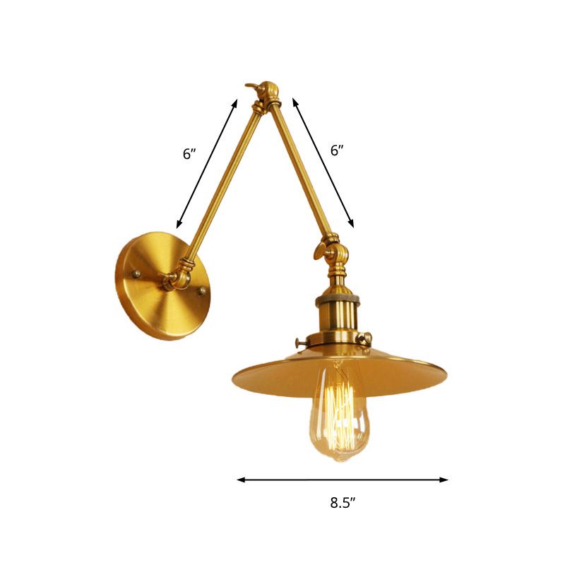 Silva Vintage Adjustable Wall Lamp for Bedroom Lighting