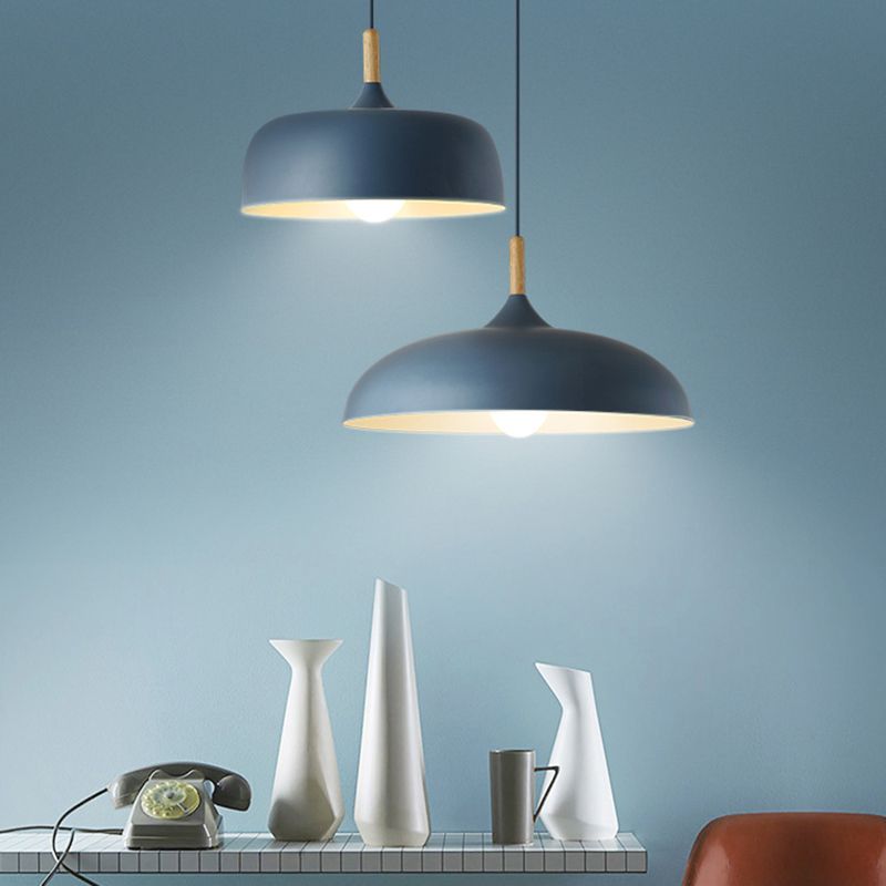 Aria  Modern Pendant Light Dome Macaron  Dining Room