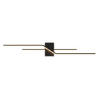 Arisha Modern Minimalist Linear Metal Vanity Wall Light