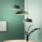 Aria  Modern Pendant Light Dome Macaron  Dining Room
