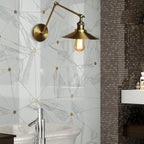 Silva Vintage Adjustable Wall Lamp for Bedroom Lighting